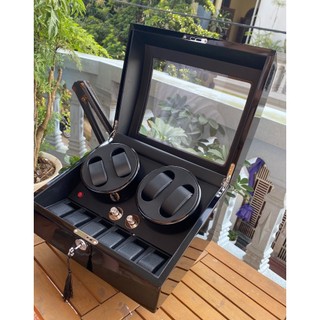[ABIES] Hộp xoay đồng hồ cơ 4 xoay 6 tĩnh lỗi nhẹ