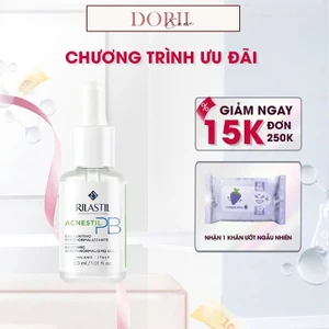 Serum cấp ẩm chứa Postbiotic dành cho da mụn Rilastil Acnestil PB Soothing Sebum Normalising gel 30ml