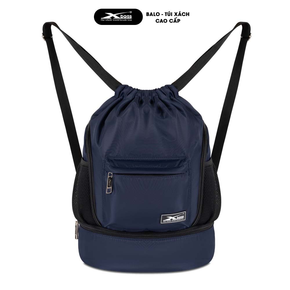 Balo Dây Rút Thể Thao Chống Thấm Nước, Có Ngăn Đựng Giày Xbags Wisdom XB 6005 Gọn Nhẹ Cá Tính!
