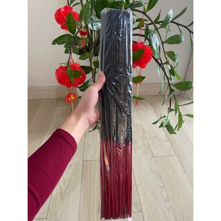 Nhang Trám Đen Se Tay, Nhang Sào thơm Tết xưa An Khánh - Thơm Đặc Biệt, Bó 100 nén 43/50cm