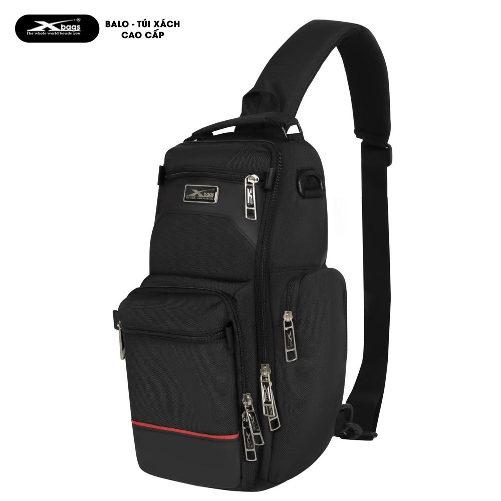 Túi Đeo Chéo Cao Cấp Chống Nước Xbags Apex XB 9103 Màu Đen – Nhiều Ngăn, Sang Trọng, Cá Tính!