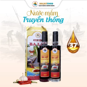 Nước Mắm Cá Cơm Nguyên Chất Ba Lạt Chai Thủy Tinh Cao Cấp, Nước Mắm Truyền Thống