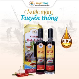 [LOẠI TIẾN VUA] Nước Mắm Cá Cơm Nguyên Chất Ba Lạt Chai Thủy Tinh Cao Cấp, Nước Mắm Truyền Thống