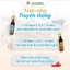 COMBO 500ml Nước Mắm Cá Cơm Loại ĐẶC BIỆT và 500ml Nước Mắm Cốt Tôm, Nước Mắm Truyền Thống Ba Lạt