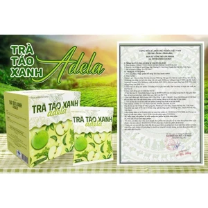 Trà Táo Xanh ADELA mẫu mới hỗ trợ Detox cơ thể
