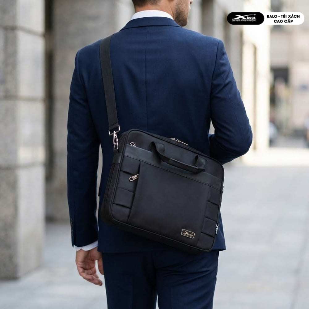 Cặp Doanh Nhân Đựng Laptop 17 Inch Có Khóa Mở Rộng Xbags Expand Pro XB 4002 Sang Trọng Đẳng Cấp!
