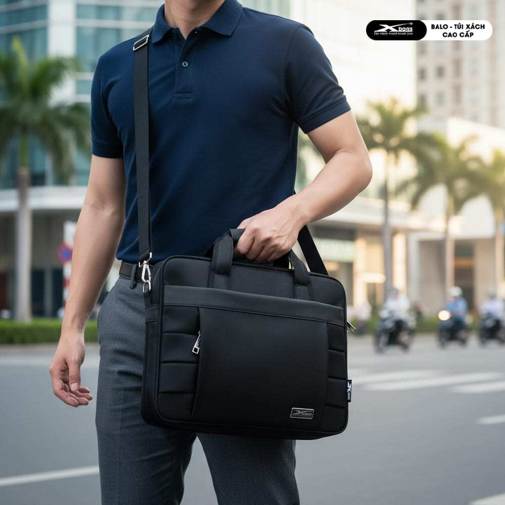 Cặp Doanh Nhân Đựng Laptop 17 Inch Có Khóa Mở Rộng Xbags Expand Pro XB 4002 Sang Trọng Đẳng Cấp!