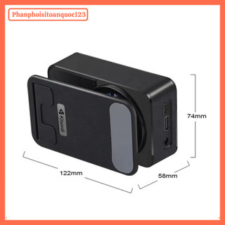 Loa Bluetooth Đa Năng KISONLI 3IN1 – Loa Nghe Nhạc Mini Kèm Giá Đỡ Điện Thoại Gập Xoay 360°