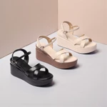 Giày Sandal Đế Xuồng 7cm Quai Chéo Thời Trang Pixie P207 — ảnh 8