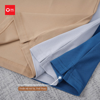 Áo thun nam MK polo luxury V2 vải cotton cao cấp co giãn 4chiều thoải mái thoáng khí cổ dệt lịch lãm