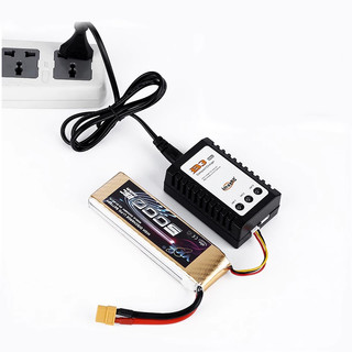 SUBOGDG Bộ sạc cân bằng nhỏ gọn IMAX B3 Pro dành cho pin Lithium 2S 7.4V.