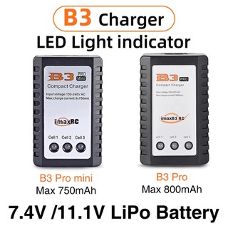 SUBOGDG Bộ sạc cân bằng nhỏ gọn IMAX B3 Pro dành cho pin Lithium 2S 7.4V.