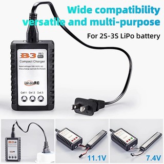 SUBOGDG Bộ sạc cân bằng nhỏ gọn IMAX B3 Pro dành cho pin Lithium 2S 7.4V.