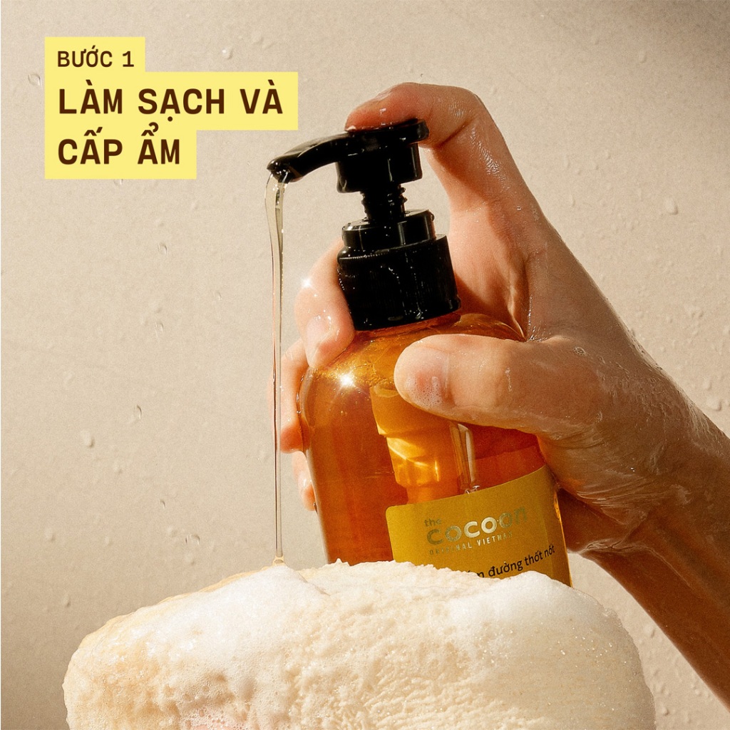 Combo 2 Gel Tắm Cocoon Đường Thốt Nốt An Giang 500ml An Giang Palmyra Sugar Shower Gel Hasaki Sản Phẩm Chính Hãng | BigBuy360 - bigbuy360.vn
