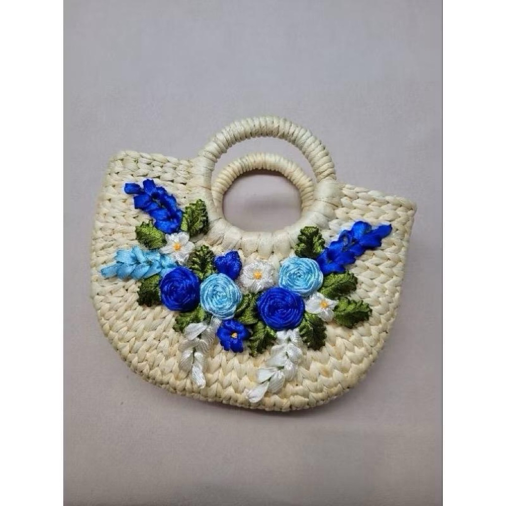 Túi cói lục bình HandMade ⚡️Giá rẻ Vô địch⚡️ túi lục bình chụp ảnh áo dài , chụp ảnh thời trang