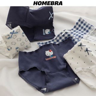 Quần lót nữ cotton cao cấp thoáng khí thấm hút co giãn tốt đáy lót kháng khuẩn khử mùi viền ren 2509