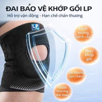 Đai Bảo Vệ Khớp Gối LP Support 1688 Chính Hãng Mỹ – Giảm Đau – Ổn Định Khớp Gối- Phân Biệt Trái Phải — ảnh 2