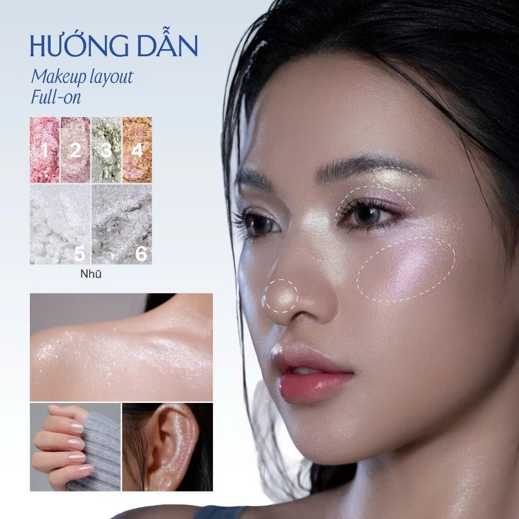 [MỚI] Phấn mắt LEMONADE đa năng nhũ sáng Aesthtic multi task | NHÍM HOUSE
