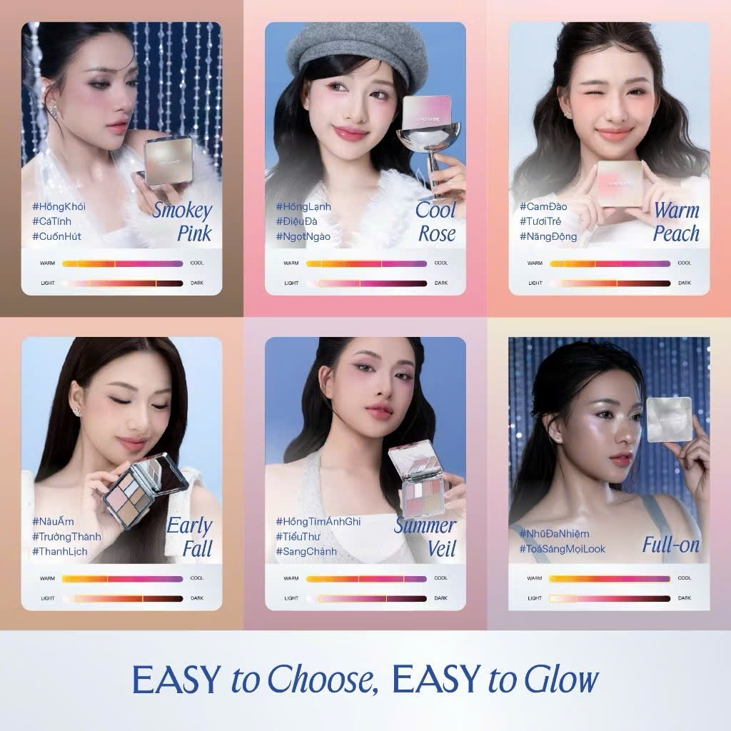 [MỚI] Phấn mắt LEMONADE đa năng nhũ sáng Aesthtic multi task | NHÍM HOUSE