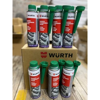 Phụ Gia Đổ Bình Xăng WURTH - Làm sạch kim phun và buồng đốt