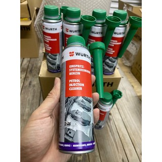 Phụ Gia Đổ Bình Xăng WURTH - Làm sạch kim phun và buồng đốt