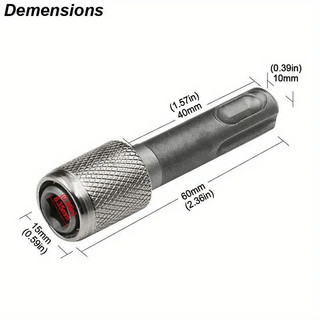 Đầu Chuyển Đổi Khoan Bê Tông Sang Bắt Vít Chân Lục Giác Có Bi Giữ - Đầu Bắn Vít Chân SDS
