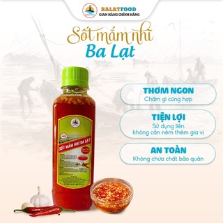 Tên sản phẩm: Nước Sốt Mắm Nhĩ BA LẠT FOODS Chai 250ml Thơm Ngon Đậm Đà Dùng Để Chấm, Trộn, Ướp