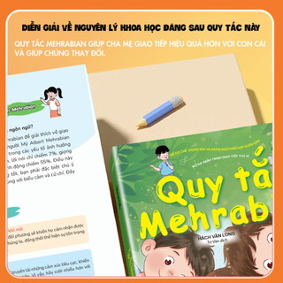 Sách - Quy Tắc Mehrabian - Cẩm Nang Kỹ Năng Sống Dưới Dạng Truyện Tranh - Tiên Phong Books