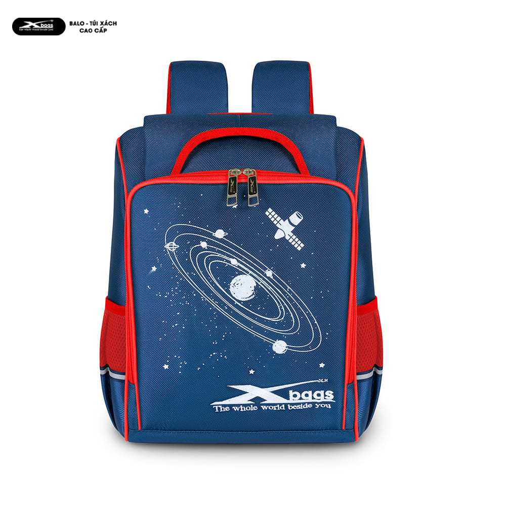 Balo Chống Gù Siêu Nhẹ Đi Học Cho Bé Xbags Universe XB 3102 Cao Cấp, Chống Thấm, Bảo Vệ Cột Sống!