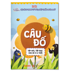 Sách - Câu Đố - Tập Nói Tập Đọc Cho Bé 0-6 Tuổi