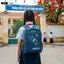 Balo Chống Gù Đi Học Xbags Universe XB 3104 Màu Xanh Siêu Nhẹ, Đệm Lưng Êm, Bảo Vệ Cột Sống!