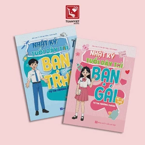 Sách - Nhật ký tuổi dậy thì bé Trai & bé Gái 10-15 tuổi - Giúp con tự tin trưởng thành - NXB Hà Nội