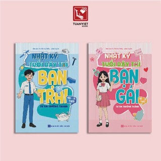 Sách - Nhật ký tuổi dậy thì bé Trai & bé Gái 10-15 tuổi - Giúp con tự tin trưởng thành - NXB Hà Nội
