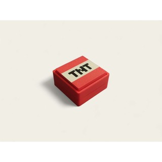 Nút nhấn mô hình Minecraft phát ra tiếng click xả stress TNT, Creeper, Ghast & More Toys 3d