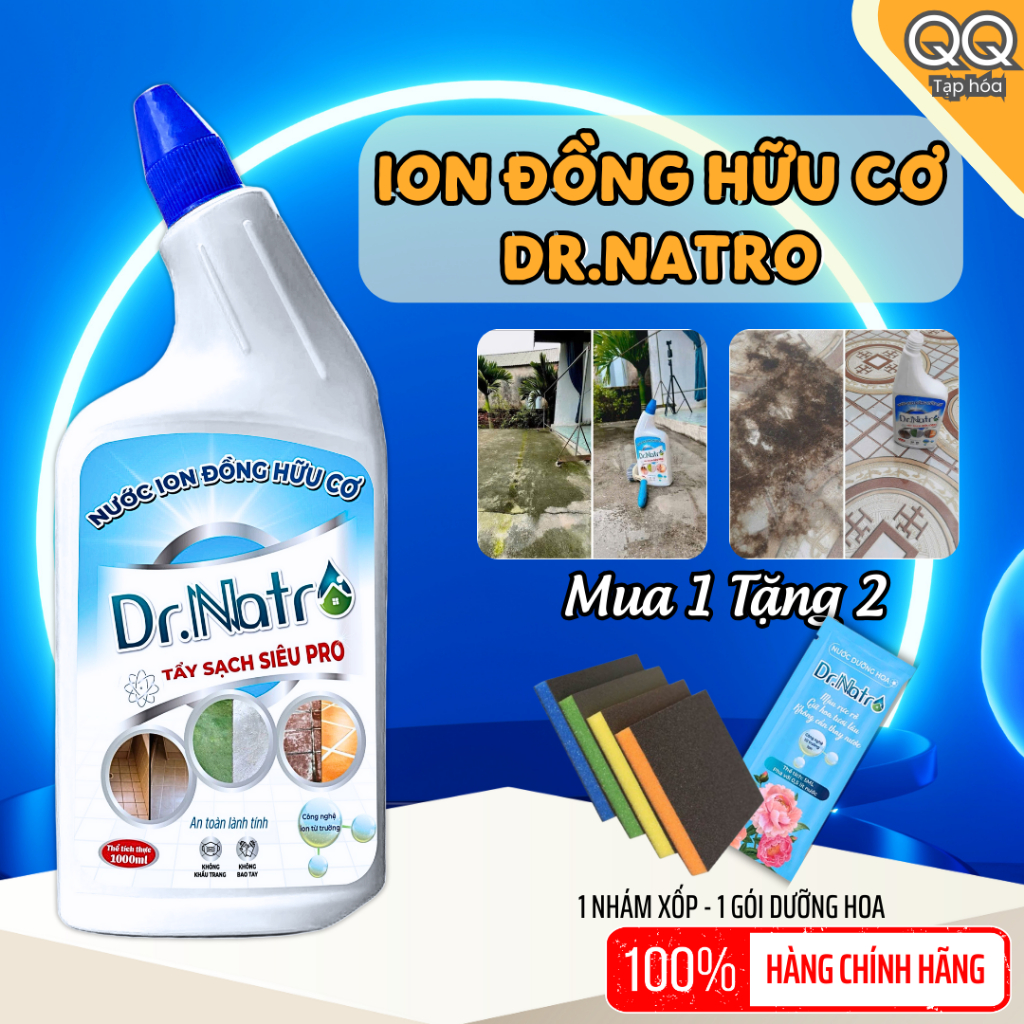 Nước Tẩy Đa Năng Dr Natro - Hình ảnh thực tế