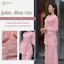 Set Đồ Lam, Pháp phục đi chùa chiết eo nhẹ nhàng, họa tiết Hoa Cúc mềm mại, phối khuy P1