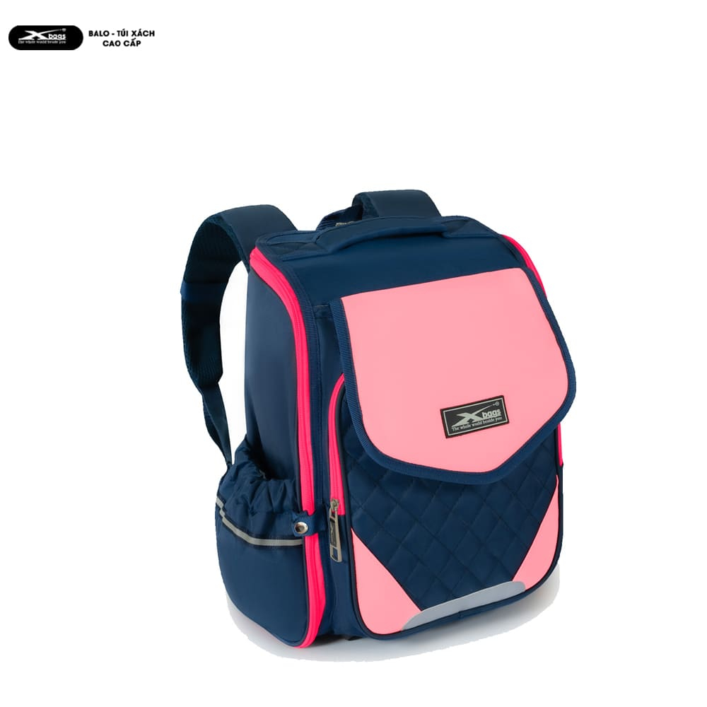 Ba Lô Chống Gù Cho Bé Gái Đi Học Xbags XB 3107 Dễ Thương, Đệm Lưng Êm, Nhiều Ngăn, Nhẹ, Bền!