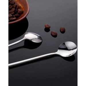 Thìa Cà Phê INOX 304 nhỏ 15cm (angel 15) Trắng Bạc Đầu Tròn, Dày Sáng Đẹp Thép Không Rỉ