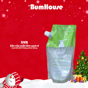 Túi Refill Nước Tẩy Trang SVR Micellar Sebiaclear Eau Micellaire Giúp Loại Bỏ Dầu Cho Da 400ml