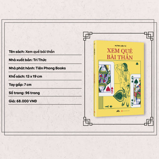 Sách - Xem Quẻ Bài Thần - Giáo Sư Huỳnh Liên Tử