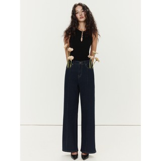 Quần Jean Straight Mainline , Chất Vải Denim Thoải Mái, WQJ025 SOME HOW STORE