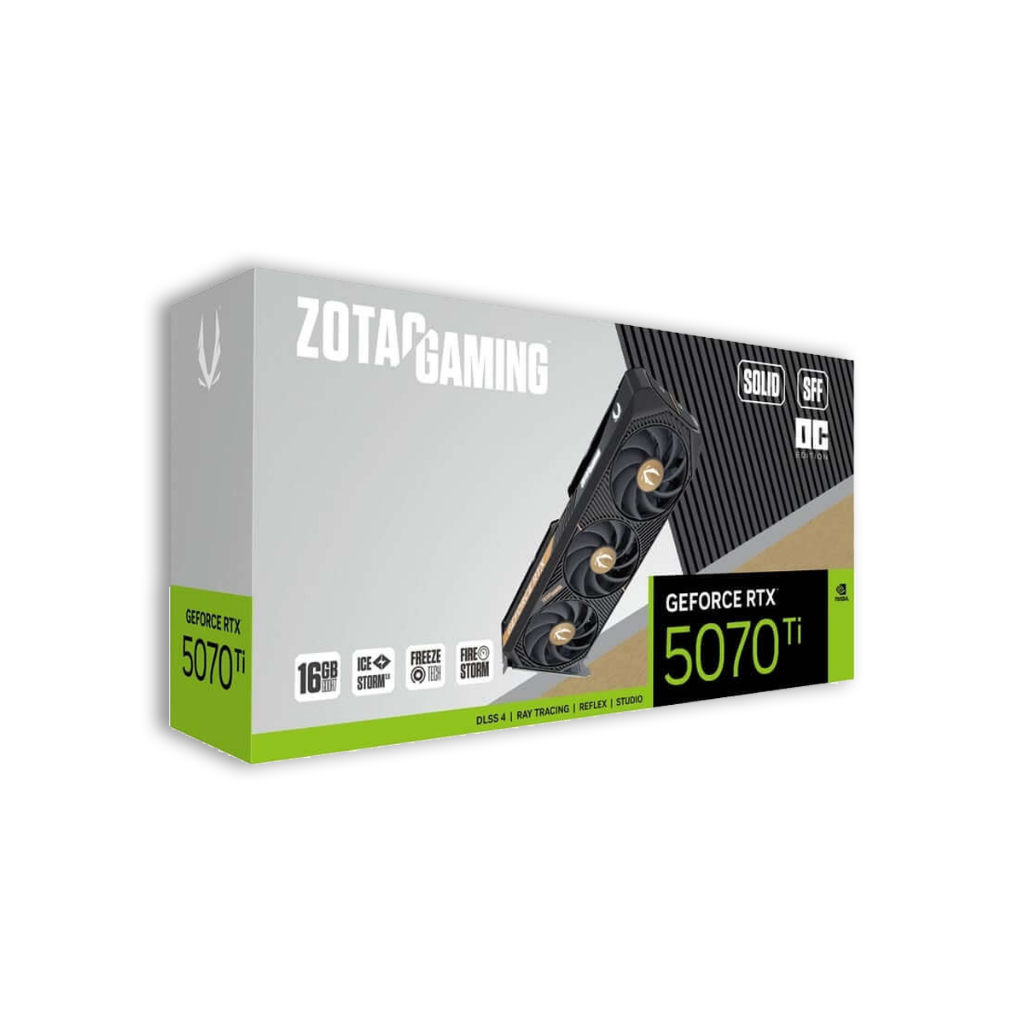 VGA ZOTAC GAMING GeForce RTX 5070 SOLID OC 12GB GDDR7 | BigBuy360 - bigbuy360.vn