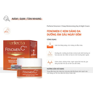 Fenomen C Kem Sáng Da Dưỡng Ẩm Sâu Ngày Đêm - Perfecta Fenomen C Deep Moisturising Day & Night Cream 50ml