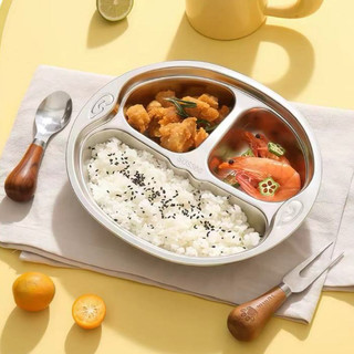 Khay cơm cho bé inox 304 cao cấp Chubby Chef hình peppa pig kitty gấu panda ô tô dễ thương