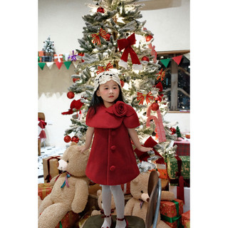 Set Dạ Đỏ Bé Gái Xinh Xắn Laci Kids