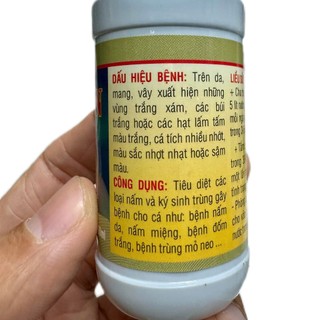 Benson DIệt Nấm, Kí Sinh Trùng Trên Cá Cảnh Chai 60ml Aricare