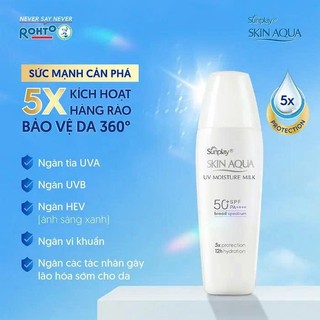 Sữa Chống Nắng Sunplay Dưỡng Ẩm Skin Aqua Skin UV Moisture (30g)