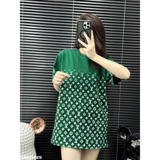ÁO thun nam QC cổ tròn họa tiết thêu tay ngắn phong cách trẻ trung chuẩn from