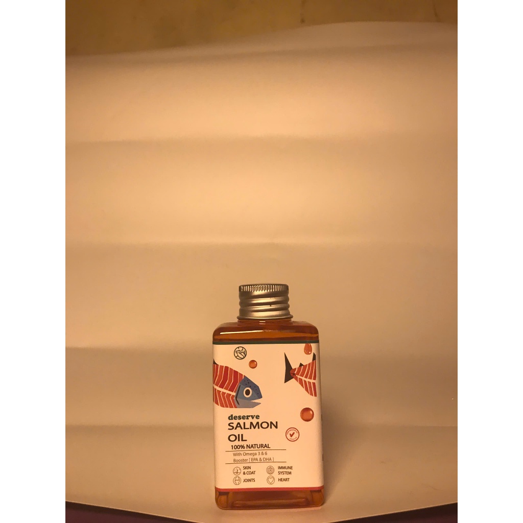Dầu cá hồi Deserve cho chó mèo chai nguyên seal 100ml
