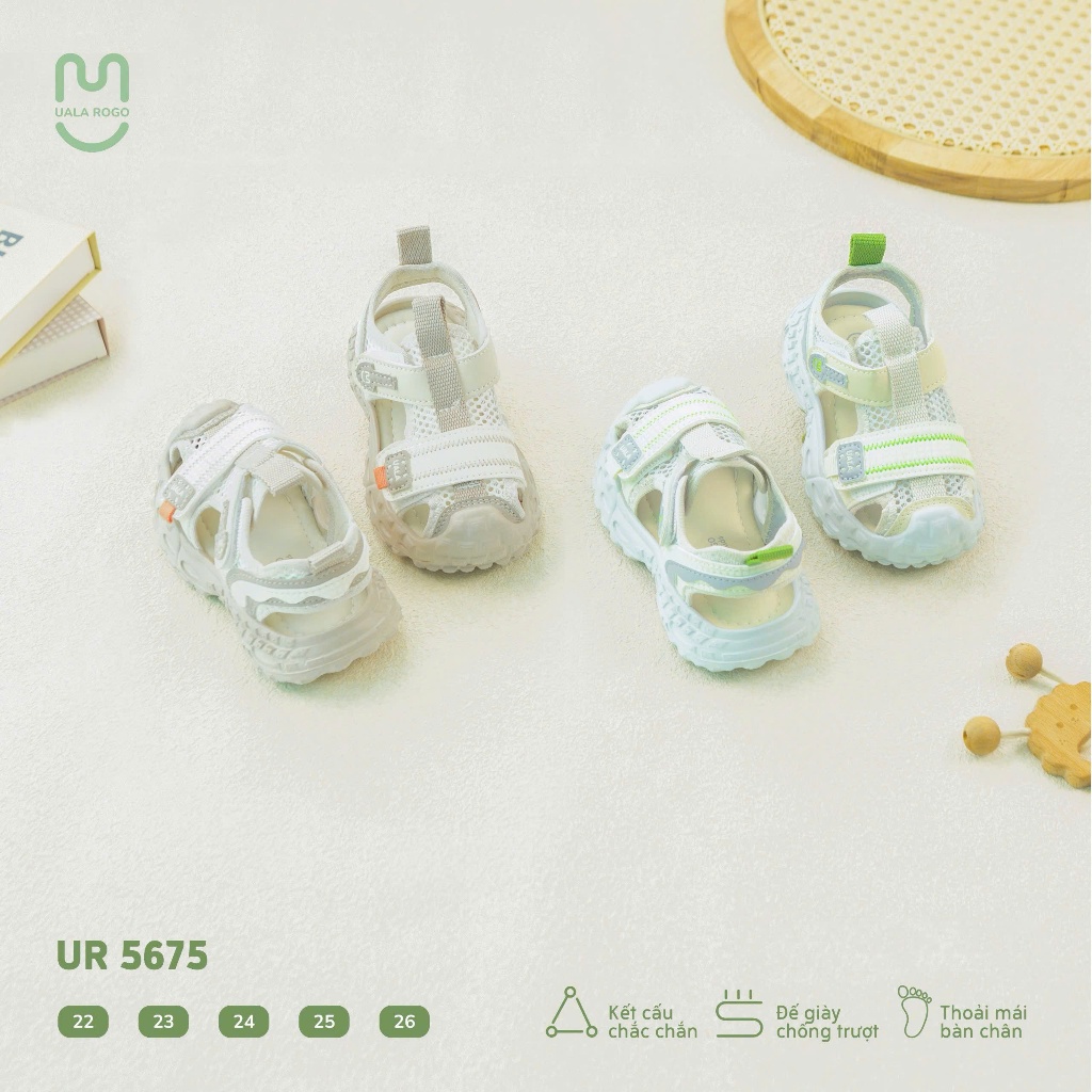 Dép Xăng Đan, Sandal Kids Uala Rogo Cho Bé UR5672 UR5673 UR5674 UR5675